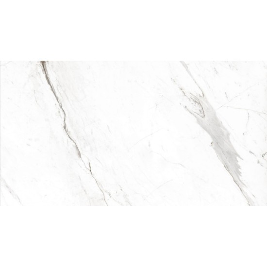 Πλακάκι Haya White 60Χ120 Λευκό Τύπου Μαρμάρου Γυαλιστερό Rettificato